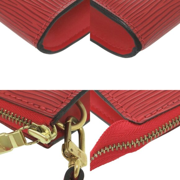 LOUIS VUITTON Red Leather Bag - Picture 4 of 8